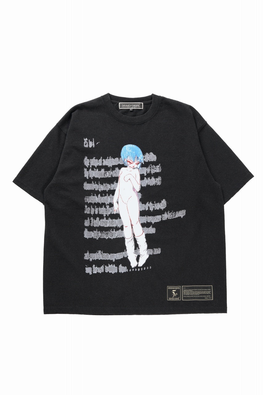 beauty:beast × IWG ESS GRAPHIC PRINT TEE / 9.1oz MAGNUM (TINK