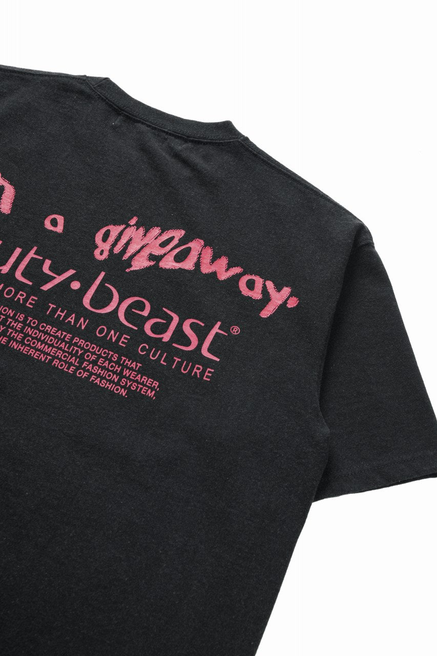 beauty:beast × IWG ESS GRAPHIC PRINT TEE / 9.1oz MAGNUM (TINK