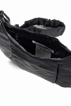 画像をギャラリービューアに読み込む, F/CE. TEXTURED TWILL POUCH (BLACK)