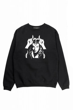画像をギャラリービューアに読み込む, Y&#39;s for men x MASSES SWEAT SHIRT / PRINT B (BLACK)