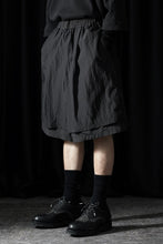 画像をギャラリービューアに読み込む, F/CE. MESH LAYERED WIDE SHORT PANTS (BLACK)