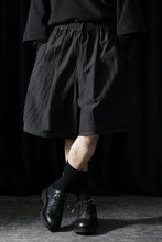画像をギャラリービューアに読み込む, F/CE. MESH LAYERED WIDE SHORT PANTS (BLACK)