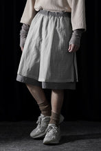 画像をギャラリービューアに読み込む, F/CE. MESH LAYERED WIDE SHORT PANTS (Gray)