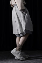 画像をギャラリービューアに読み込む, F/CE. MESH LAYERED WIDE SHORT PANTS (Gray)