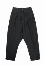 画像をギャラリービューアに読み込む, forme d'expression 2Tucked Sarouel Pants / GBMB (Black)