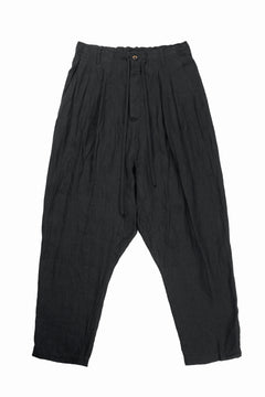 画像をギャラリービューアに読み込む, forme d'expression 2Tucked Sarouel Pants / GBMB (Black)