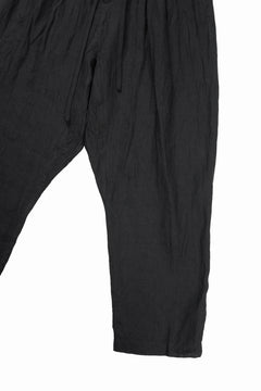 画像をギャラリービューアに読み込む, forme d'expression 2Tucked Sarouel Pants / GBMB (Black)