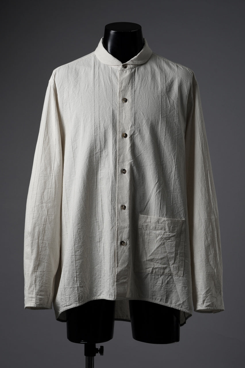 画像をギャラリービューアに読み込む, forme d'expression Arc Outer Shirt / BIVN (Nature)