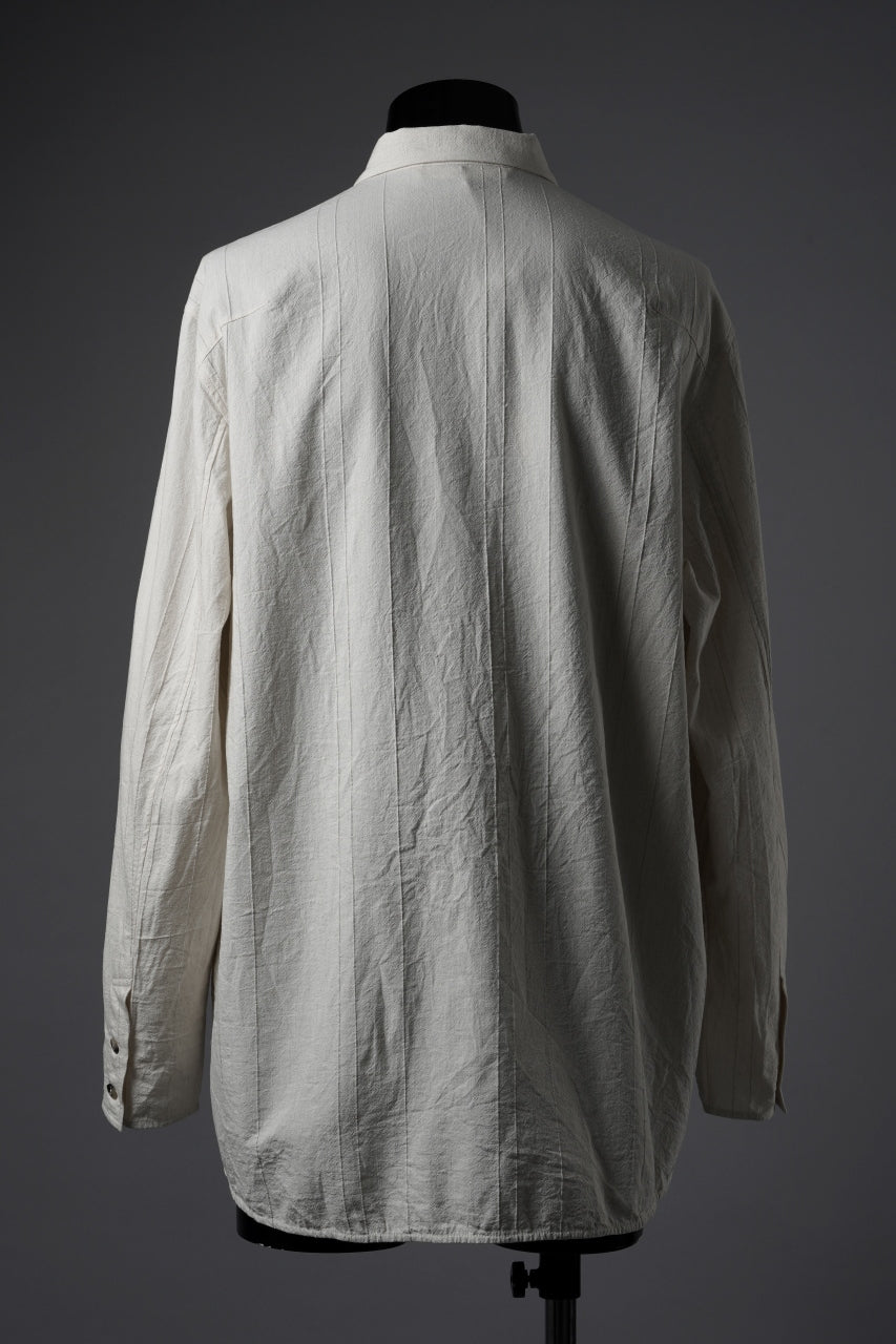 画像をギャラリービューアに読み込む, forme d'expression Arc Outer Shirt / BIVN (Nature)