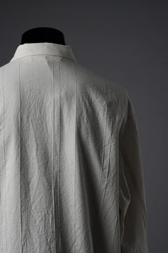 画像をギャラリービューアに読み込む, forme d'expression Arc Outer Shirt / BIVN (Nature)