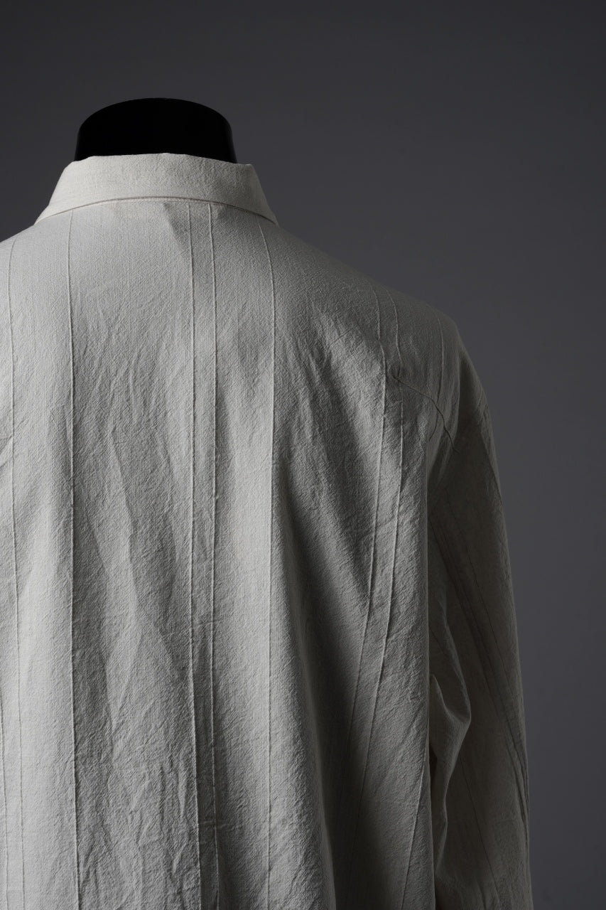 画像をギャラリービューアに読み込む, forme d'expression Arc Outer Shirt / BIVN (Nature)