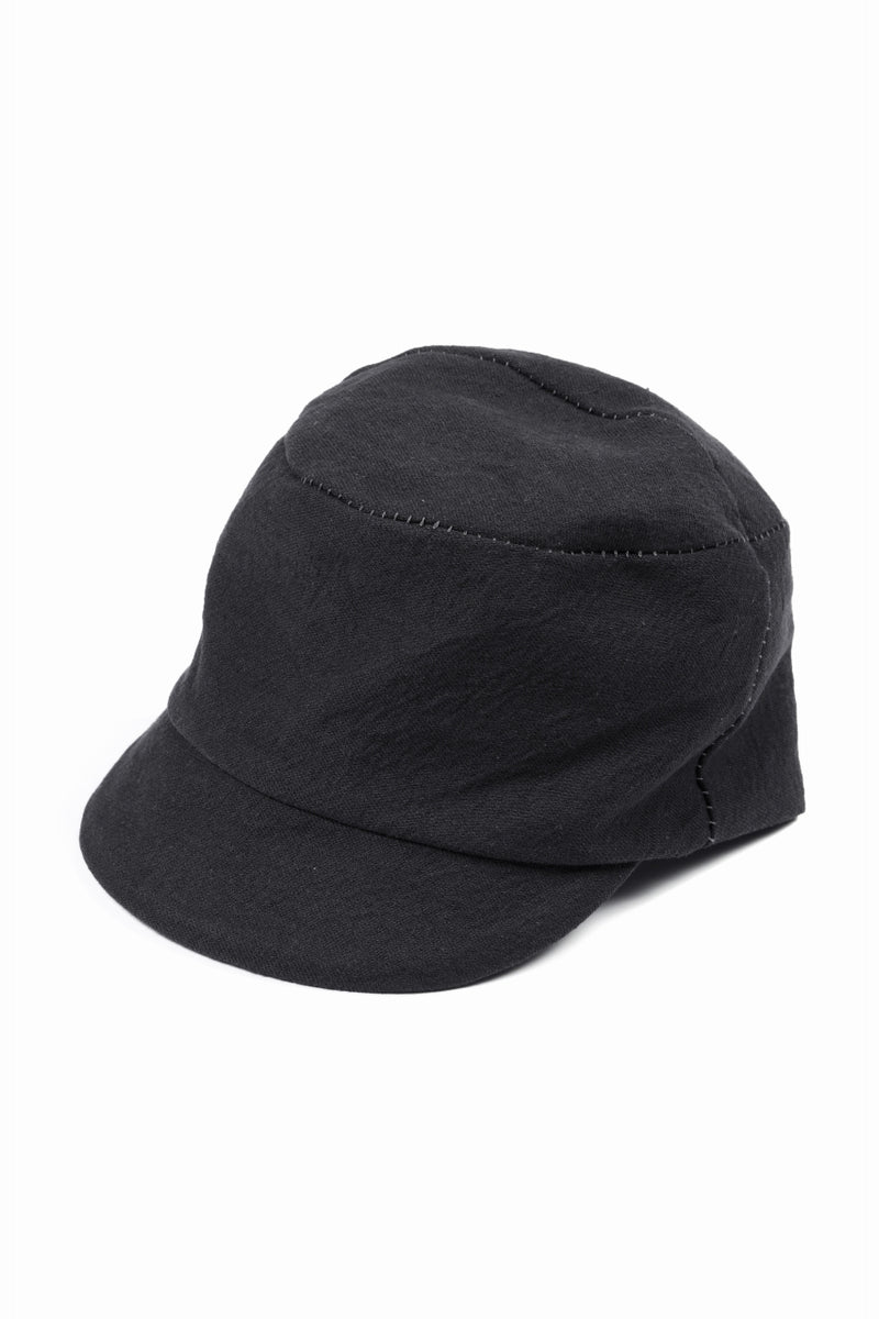 forme d'expression Field Cap / F02B (Washed Black)の商品ページ | フォルム デ ...