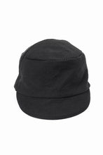 画像をギャラリービューアに読み込む, forme d'expression Field Cap / F02B (Washed Black)