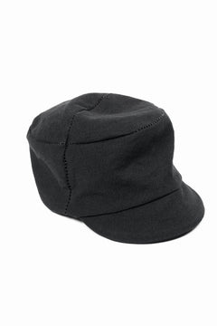 画像をギャラリービューアに読み込む, forme d'expression Field Cap / F02B (Washed Black)