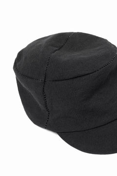 画像をギャラリービューアに読み込む, forme d'expression Field Cap / F02B (Washed Black)