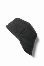 画像をギャラリービューアに読み込む, forme d'expression Field Cap / F02B (Washed Black)