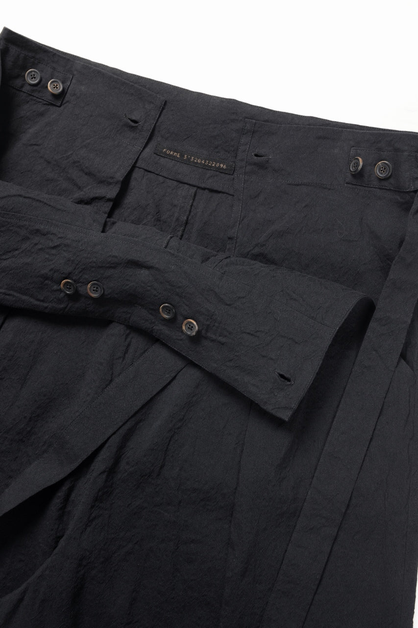 画像をギャラリービューアに読み込む, forme d'expression Harem Pants / 441B (Black)