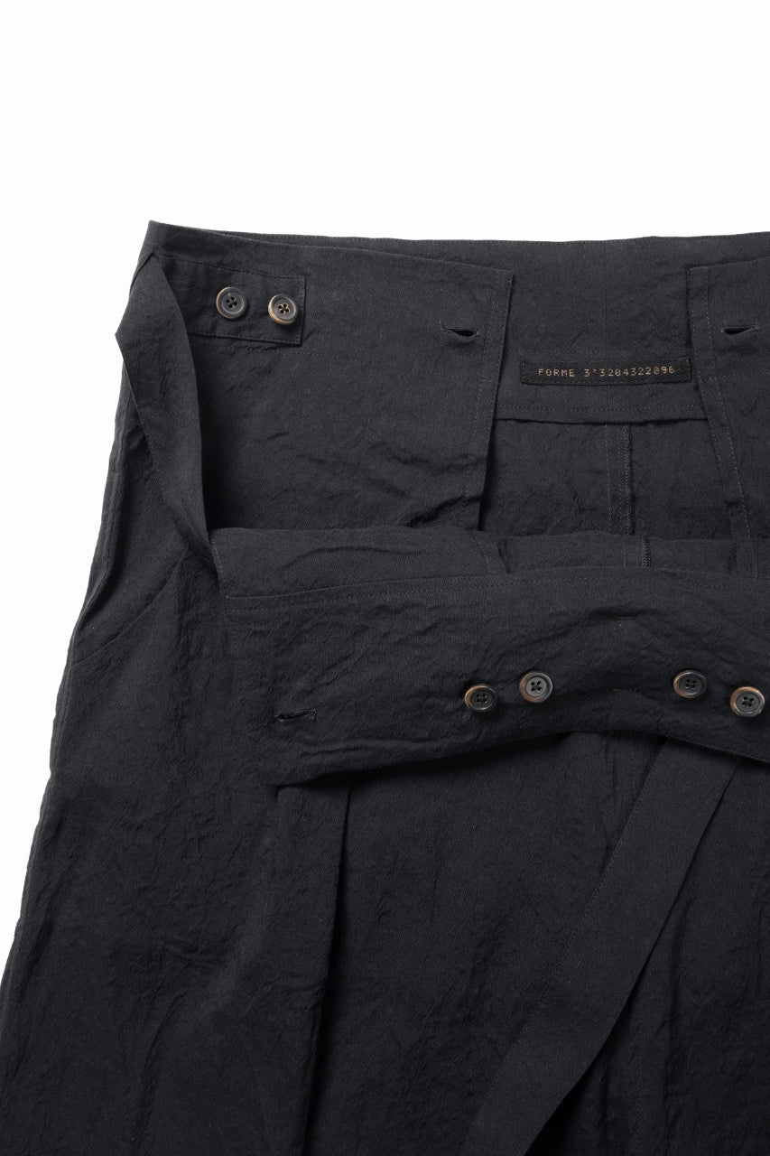 画像をギャラリービューアに読み込む, forme d'expression Harem Pants / 441B (Black)