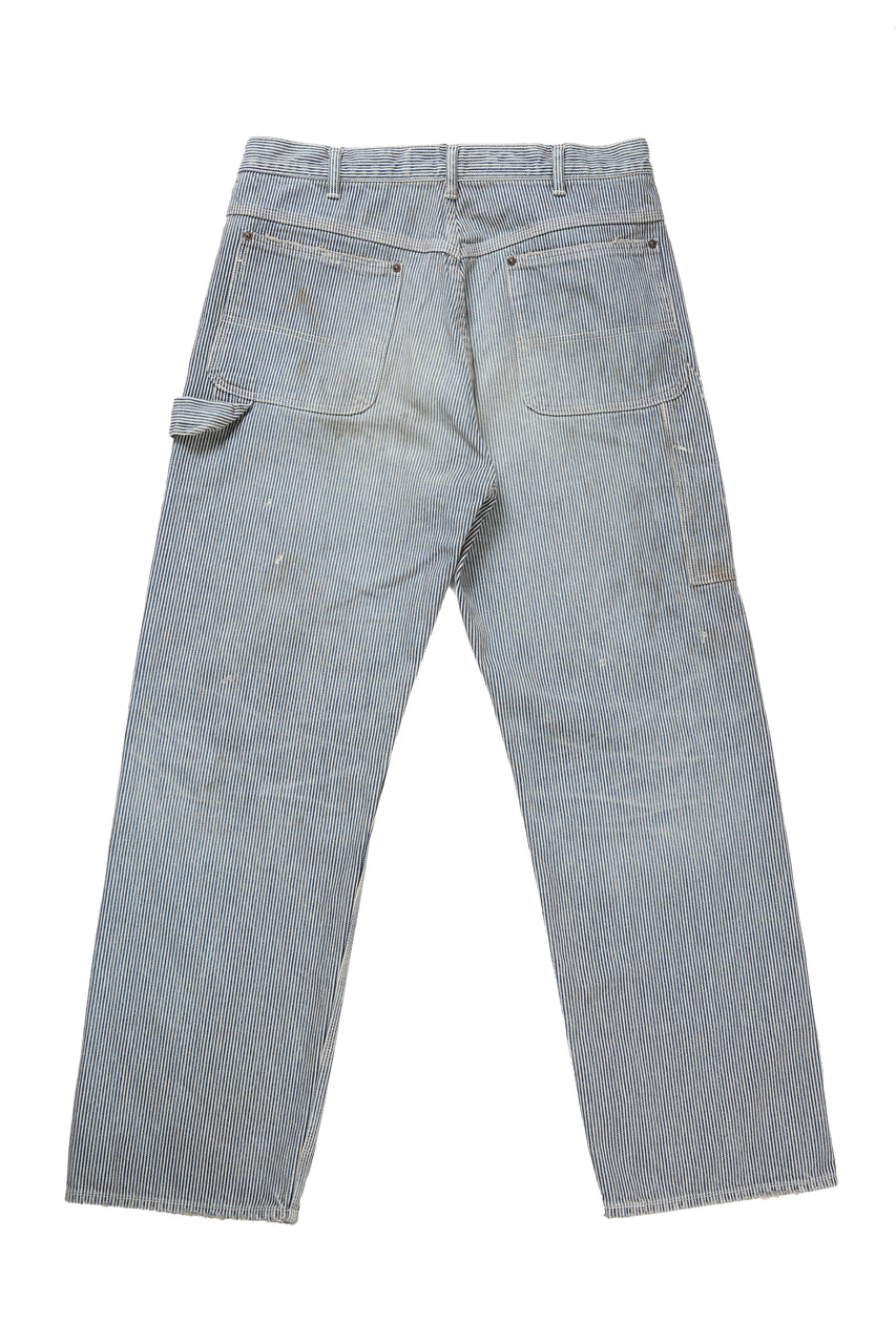 画像をギャラリービューアに読み込む, FULLCOUNT x N/07 x LOOM exclusive STRAIGHT PAINTER TROUSERS (HICKORY STRIPE)