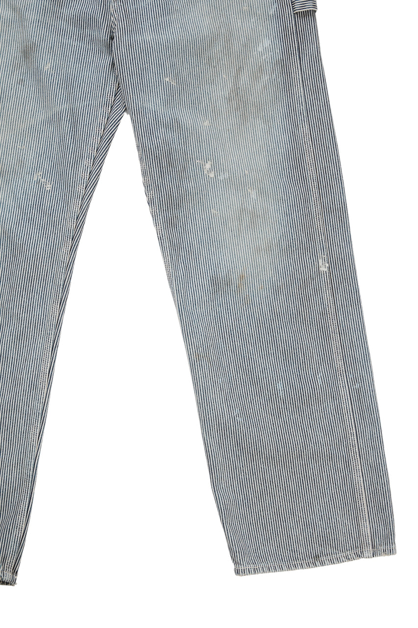 画像をギャラリービューアに読み込む, FULLCOUNT x N/07 x LOOM exclusive STRAIGHT PAINTER TROUSERS (HICKORY STRIPE)