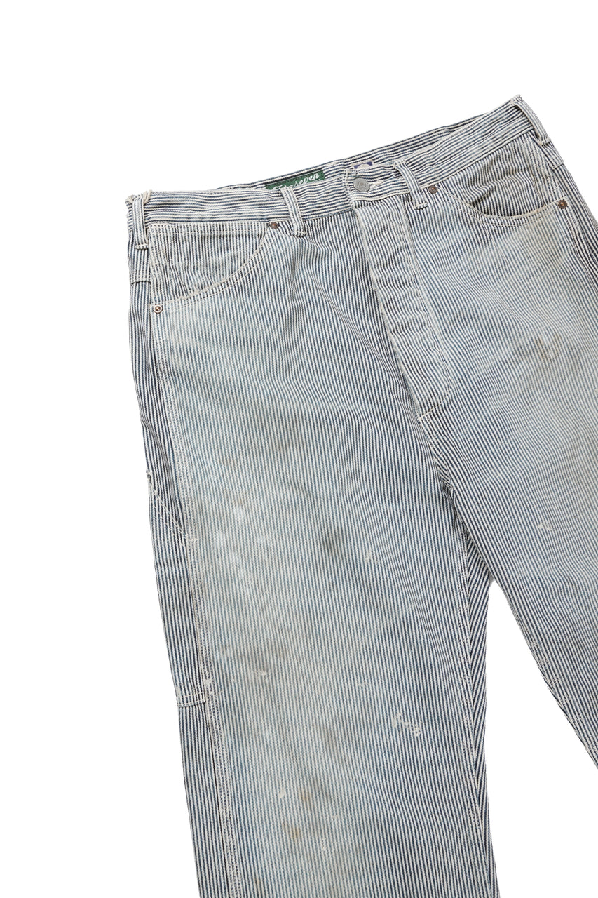 画像をギャラリービューアに読み込む, FULLCOUNT x N/07 x LOOM exclusive STRAIGHT PAINTER TROUSERS (HICKORY STRIPE)
