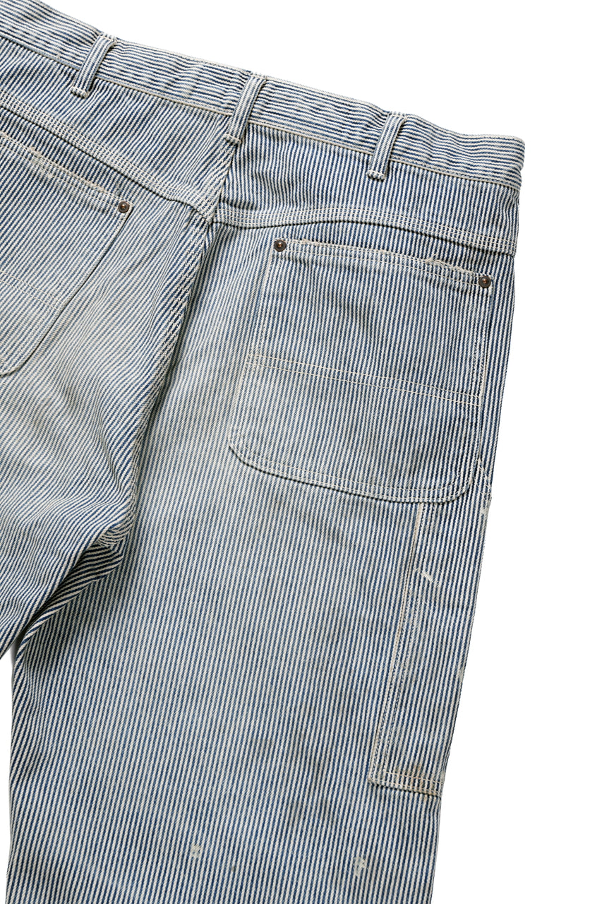 画像をギャラリービューアに読み込む, FULLCOUNT x N/07 x LOOM exclusive STRAIGHT PAINTER TROUSERS (HICKORY STRIPE)