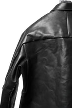 画像をギャラリービューアに読み込む, ierib exclusive Shirt Jacket / Saddle Leather (BLACK)