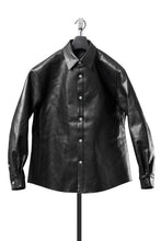 画像をギャラリービューアに読み込む, ierib exclusive Shirt Jacket / Saddle Leather (BLACK)