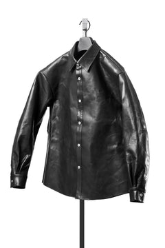 画像をギャラリービューアに読み込む, ierib exclusive Shirt Jacket / Saddle Leather (BLACK)