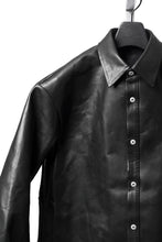 画像をギャラリービューアに読み込む, ierib exclusive Shirt Jacket / Saddle Leather (BLACK)