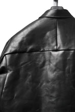 画像をギャラリービューアに読み込む, ierib exclusive Shirt Jacket / Saddle Leather (BLACK)