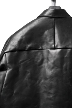 画像をギャラリービューアに読み込む, ierib exclusive Shirt Jacket / Saddle Leather (BLACK)
