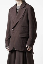 画像をギャラリービューアに読み込む, beauty : beast DOUBLE BREASTED UNCONSCIOUS JACKET (BROWN)