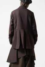 画像をギャラリービューアに読み込む, beauty : beast DOUBLE BREASTED UNCONSCIOUS JACKET (BROWN)