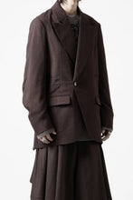 画像をギャラリービューアに読み込む, beauty : beast DOUBLE BREASTED UNCONSCIOUS JACKET (BROWN)