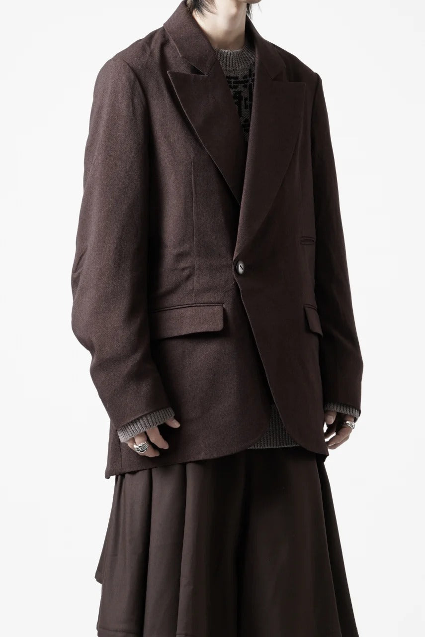 画像をギャラリービューアに読み込む, beauty : beast DOUBLE BREASTED UNCONSCIOUS JACKET (BROWN)