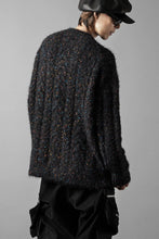 画像をギャラリービューアに読み込む, TARO HORIUCHI / th products Color Nep Mole Knit Pullover (black)