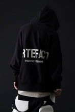 画像をギャラリービューアに読み込む, A.F ARTEFACT BACK LOGO SWEAT HOODIE (BLACK)
