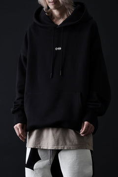 画像をギャラリービューアに読み込む, A.F ARTEFACT BACK LOGO SWEAT HOODIE (BLACK)