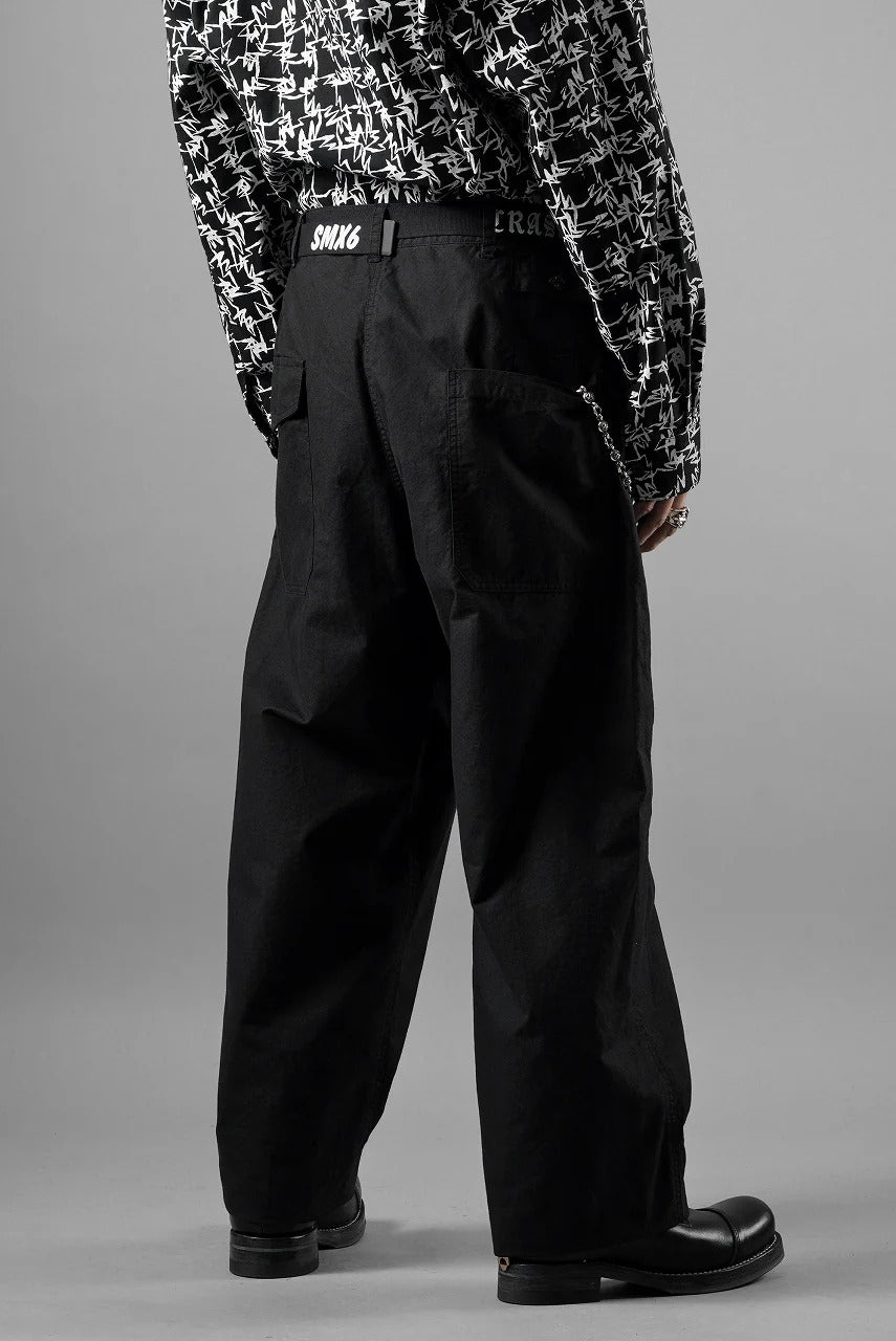 Load image into Gallery viewer, LASTMAN POPLIN MECHANIC PANTS (BLACK)