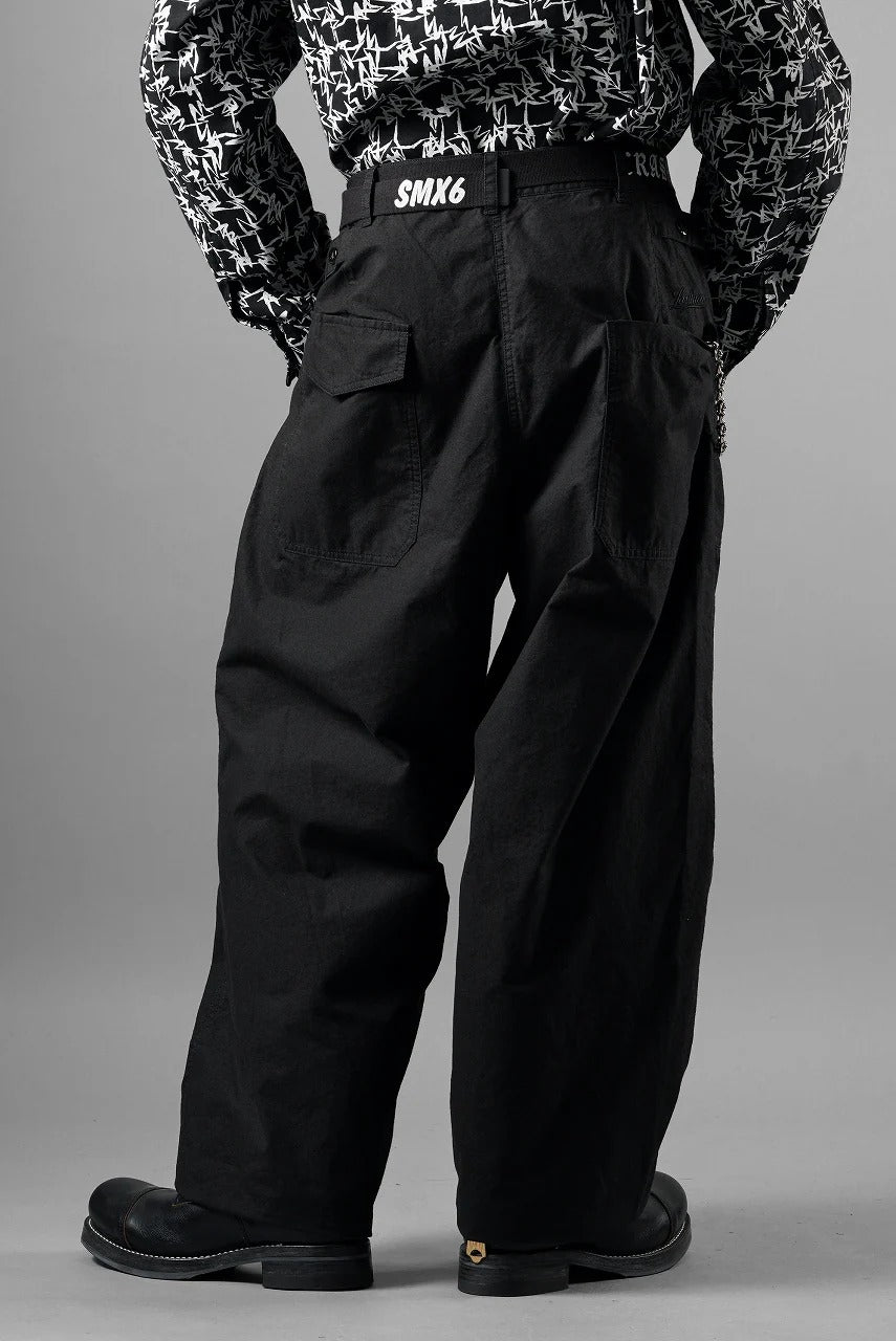 Load image into Gallery viewer, LASTMAN POPLIN MECHANIC PANTS (BLACK)