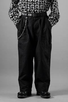 Load image into Gallery viewer, LASTMAN POPLIN MECHANIC PANTS (BLACK)