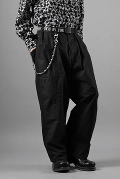 Load image into Gallery viewer, LASTMAN POPLIN MECHANIC PANTS (BLACK)