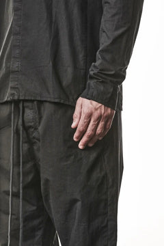 画像をギャラリービューアに読み込む, thom/krom STAND COLLAR SHIRT / ORGANIC COTTON (BLACK)