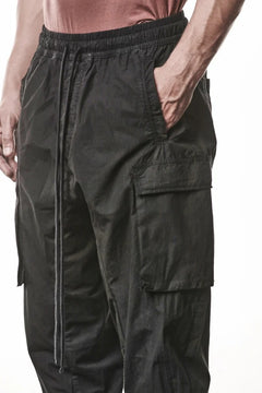 画像をギャラリービューアに読み込む, thom/krom CARGO JOGGER TROUSERS / ORGANIC COTTON (BLACK)