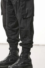 画像をギャラリービューアに読み込む, thom/krom CARGO JOGGER TROUSERS / ORGANIC COTTON (BLACK)