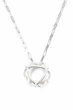 画像をギャラリービューアに読み込む, m.a+ large + globe necklace with silver chain / AD41 / AG (SILVER)