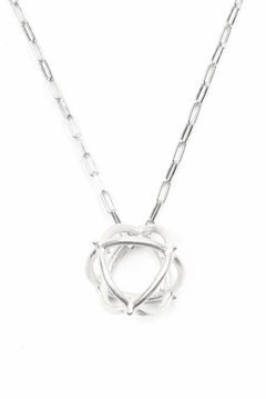 画像をギャラリービューアに読み込む, m.a+ large + globe necklace with silver chain / AD41 / AG (SILVER)