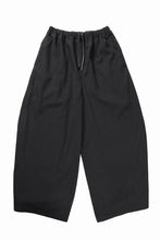 画像をギャラリービューアに読み込む, kujaku wide easy pants with hem button / P-317 (black)
