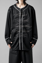 画像をギャラリービューアに読み込む, LASTMAN BASEBALL SHIRT "C.R.E.A.M" (L/S) (BLACK)